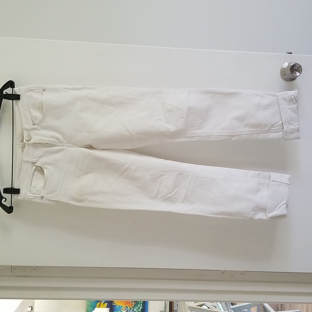 Elie Tahari size 0 white jeans